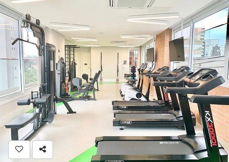 Studio Moderno em Moema | Metrô e Piscina 504