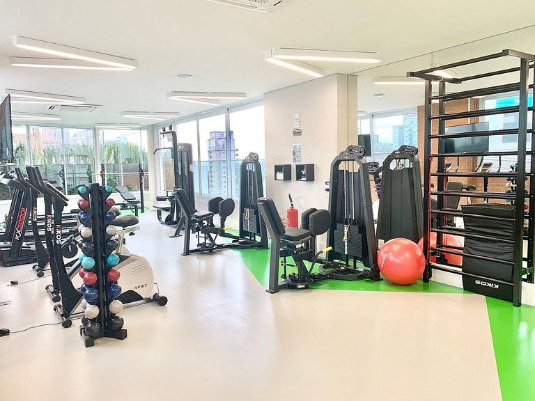 Studio Moderno em Moema | Metrô e Piscina