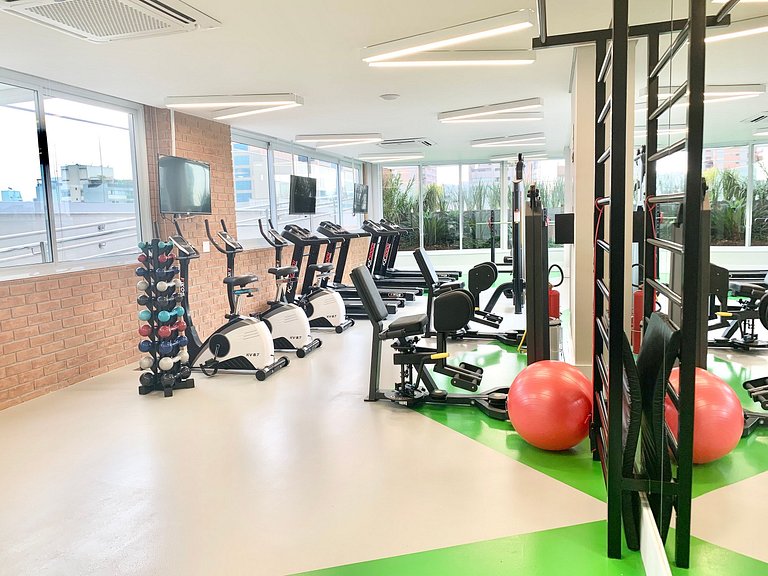 Studio Moderno em Moema | Metrô e Piscina 504
