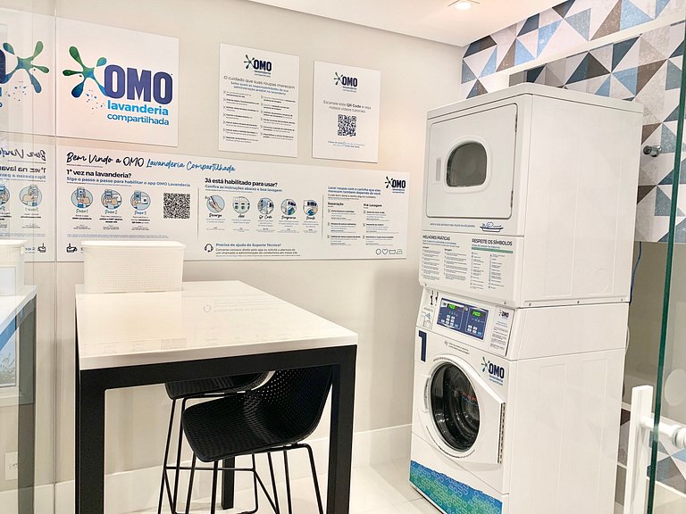 Studio Moderno em Moema | Metrô e Piscina