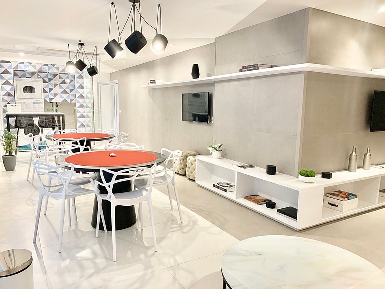 Studio Moderno em Moema | Metrô e Piscina 504