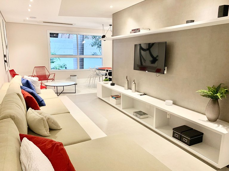 Studio Moderno em Moema | Metrô e Piscina 504