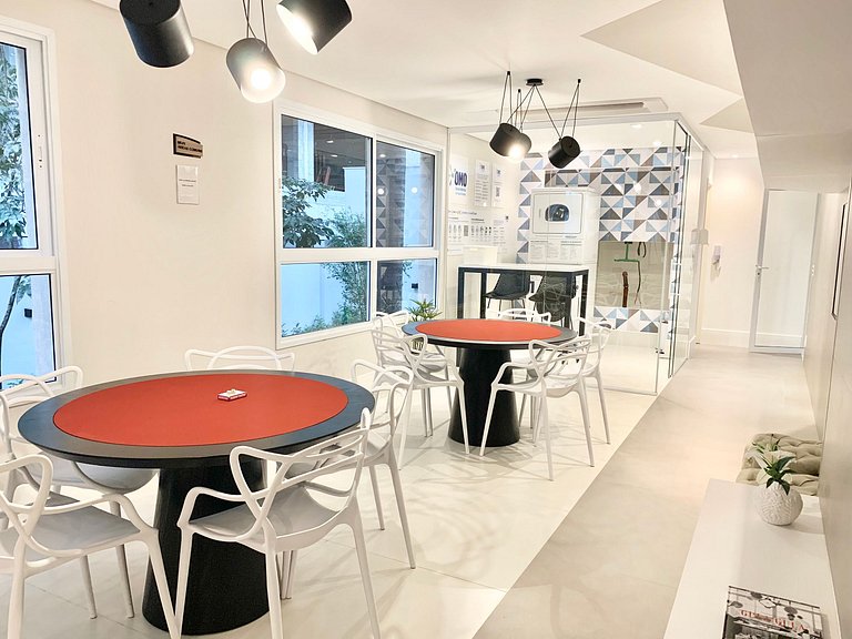 Studio Moderno em Moema | Metrô e Piscina 504