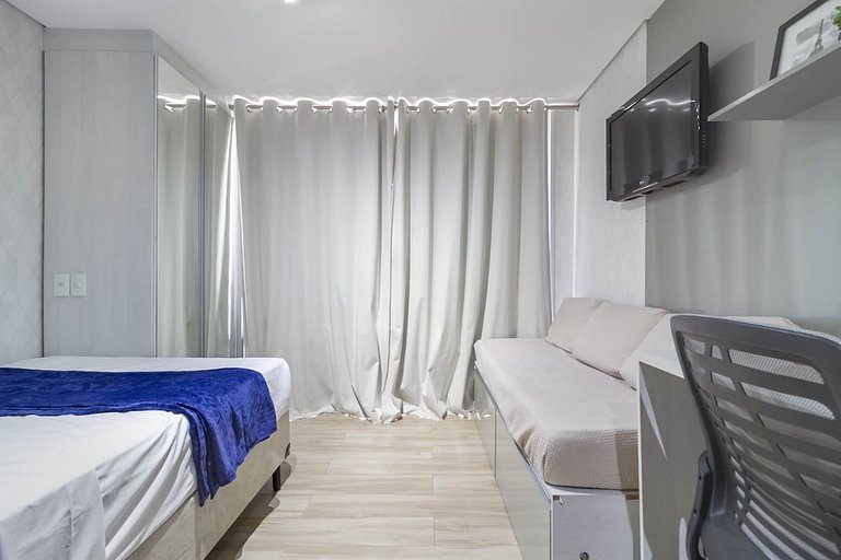 Ap luxo Augusta com vaga de garagem cd811