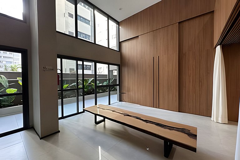 Studio Luxo c/ Piscina ao Lado do MASP 906