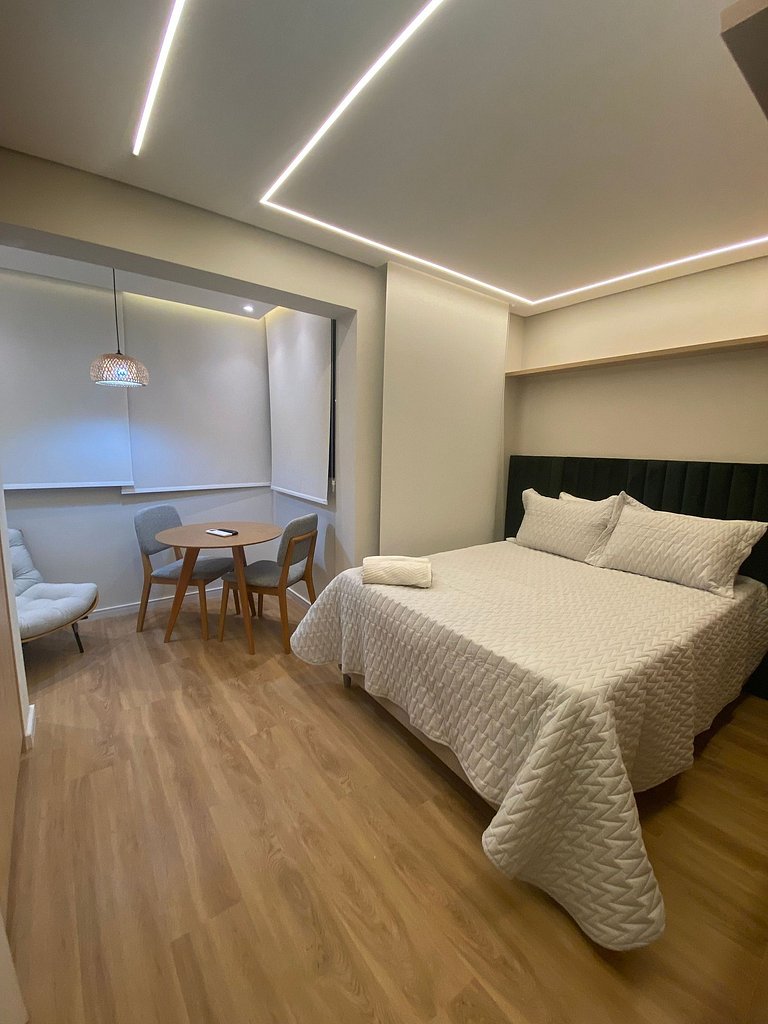 (914 P) Novo Ap aconchegante no Jardins