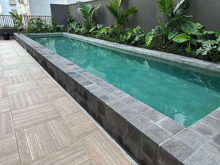(914 P) Novo Ap aconchegante no Jardins