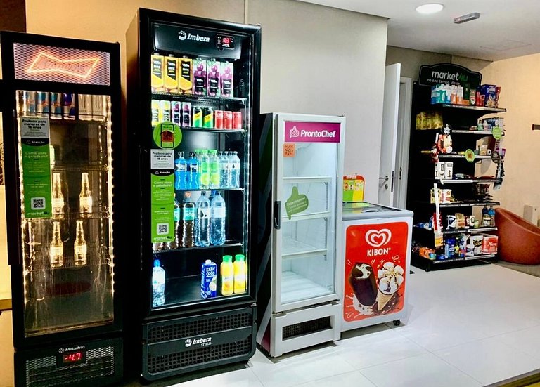 Augusta Premium Studio com ar e academia 102 UA