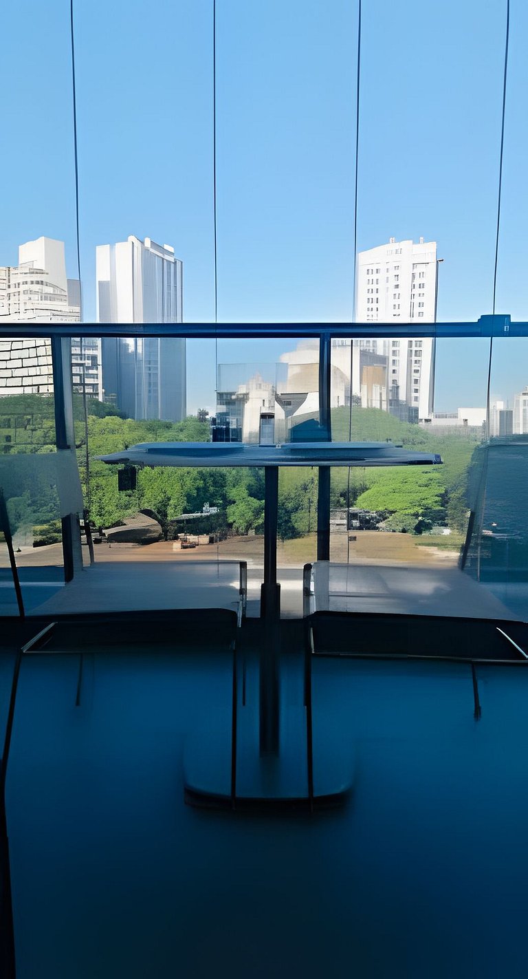 Paraíso: Studio com varanda e vista incrível 408