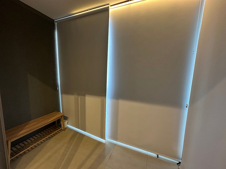Paraíso: Studio com varanda e vista incrível 408