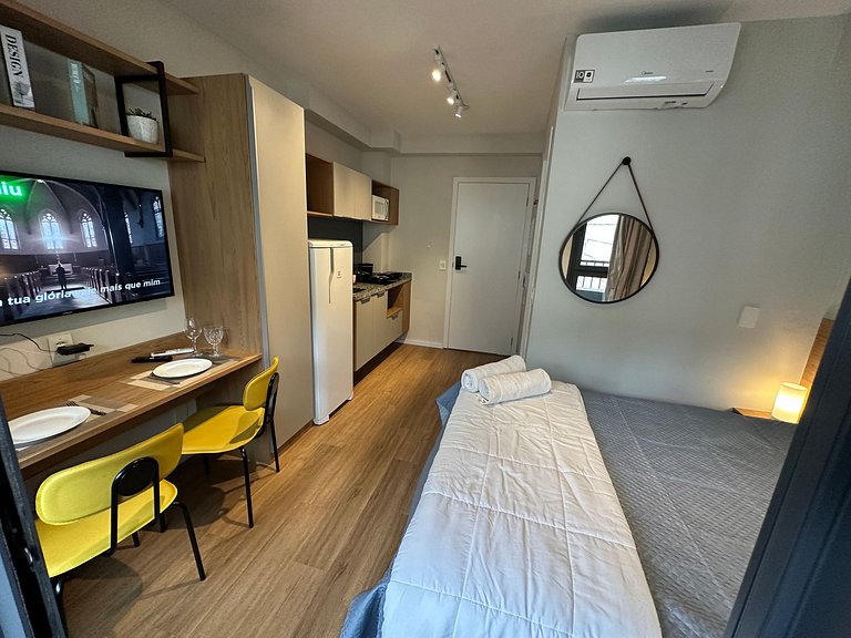 Studio Luxo Jardins 1 Quadra da Paulista cd 510