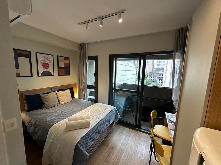 Studio Luxo Jardins 1 Quadra da Paulista cd 510