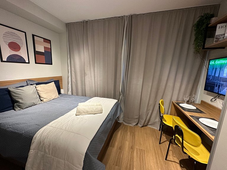Studio Luxo Jardins 1 Quadra da Paulista cd 510
