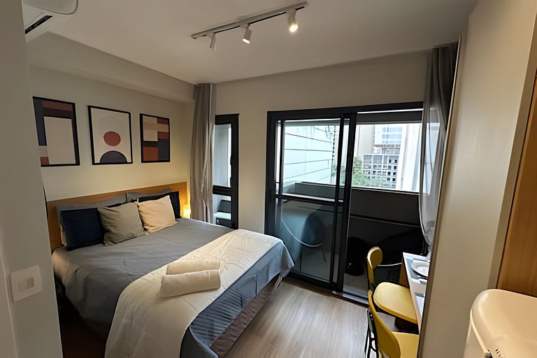 Studio Luxo Jardins 1 Quadra da Paulista cd 510