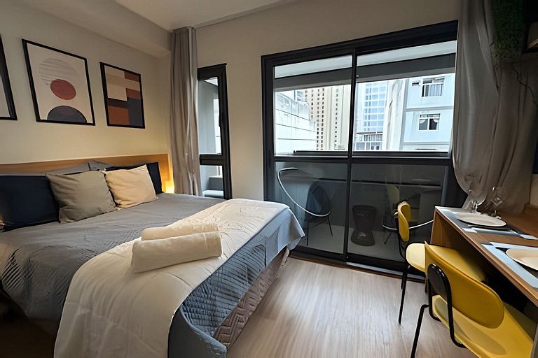 Studio Luxo Jardins 1 Quadra da Paulista cd 510