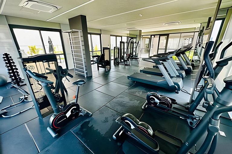 Studio Alianz parque com piscina rooftop 1408