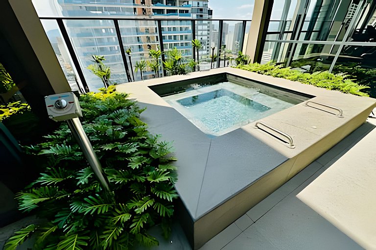 Studio Alianz parque com piscina rooftop 1408