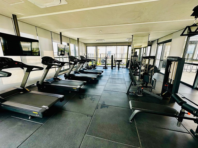 Studio Alianz parque com piscina rooftop 1408