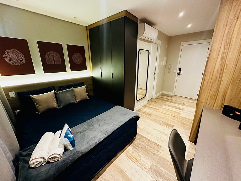 Studio Alianz parque com piscina rooftop 1408