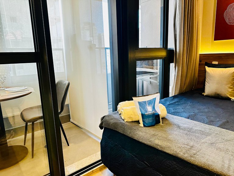 Studio Alianz parque com piscina rooftop 1408