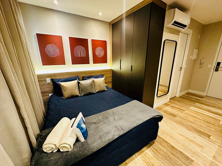 Studio Alianz parque com piscina rooftop 1408