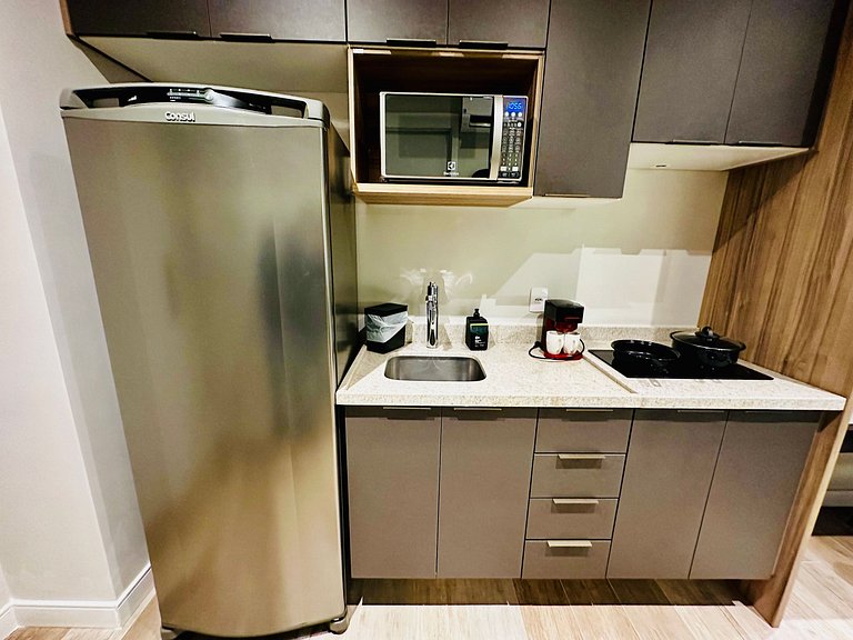 Studio Alianz parque com piscina rooftop 1408