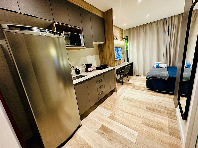 Studio Alianz parque com piscina rooftop 1408