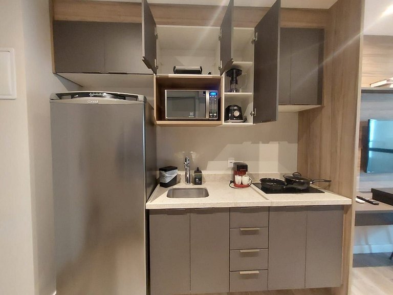 Studio Alianz parque com piscina rooftop 1408