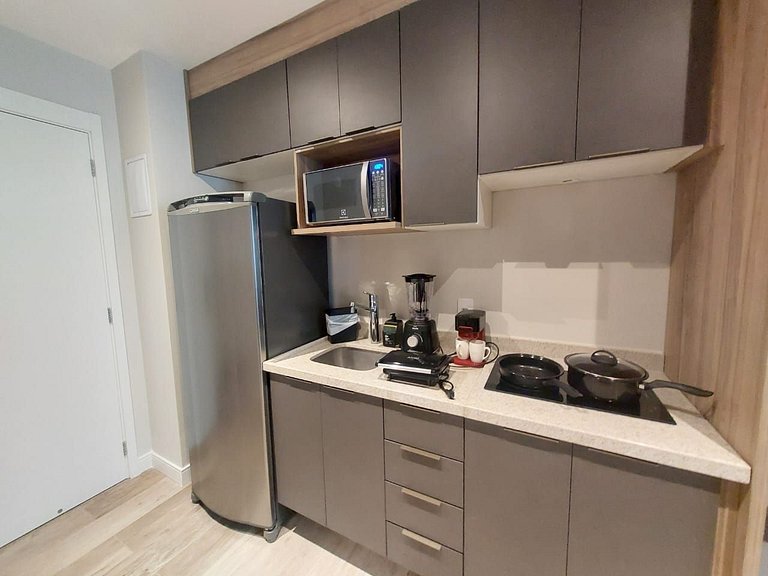 Studio Alianz parque com piscina rooftop 1408