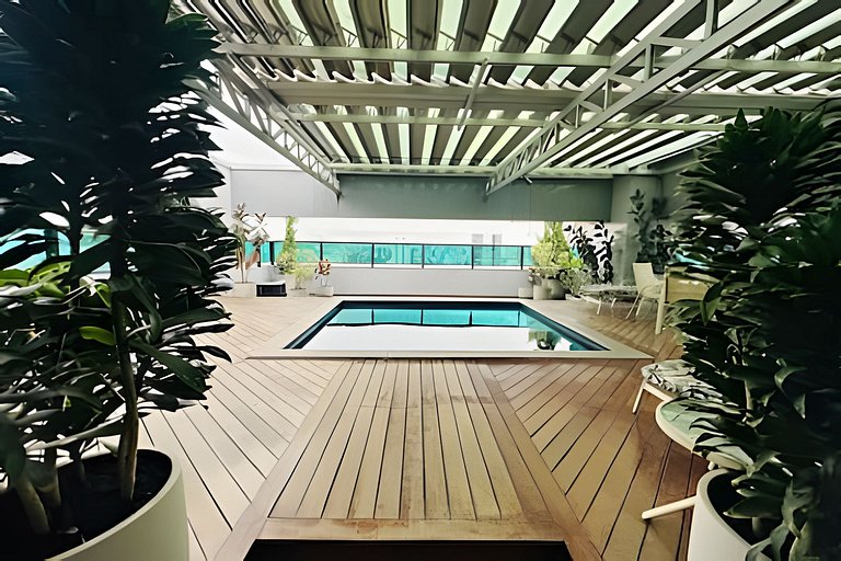 Ap Jardins com garagem piscina sauna academia Jml