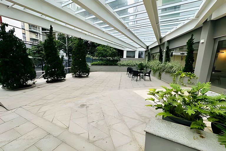 Ap Jardins com garagem piscina sauna academia Jml