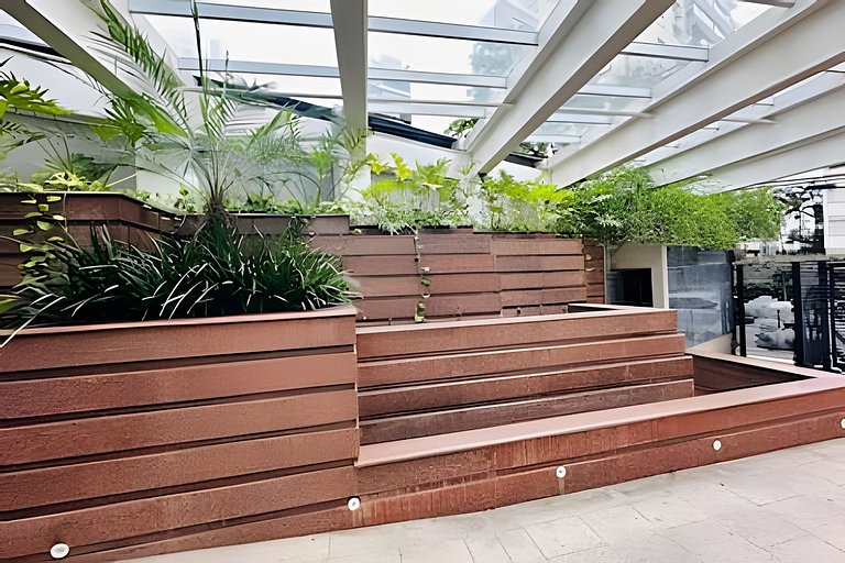 Ap Jardins com garagem piscina sauna academia Jml