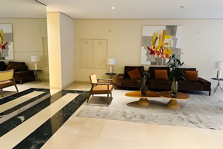 Ap Jardins com garagem piscina sauna academia Jml