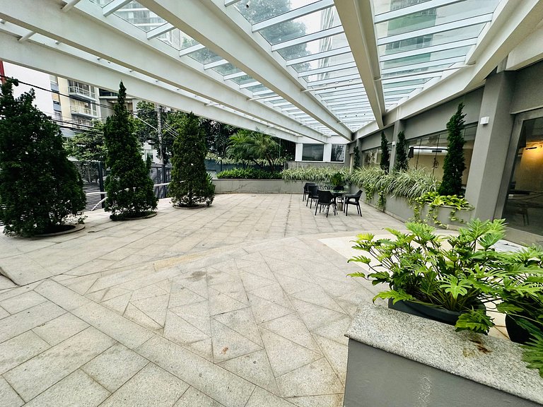 Ap Jardins com garagem piscina sauna academia Jml