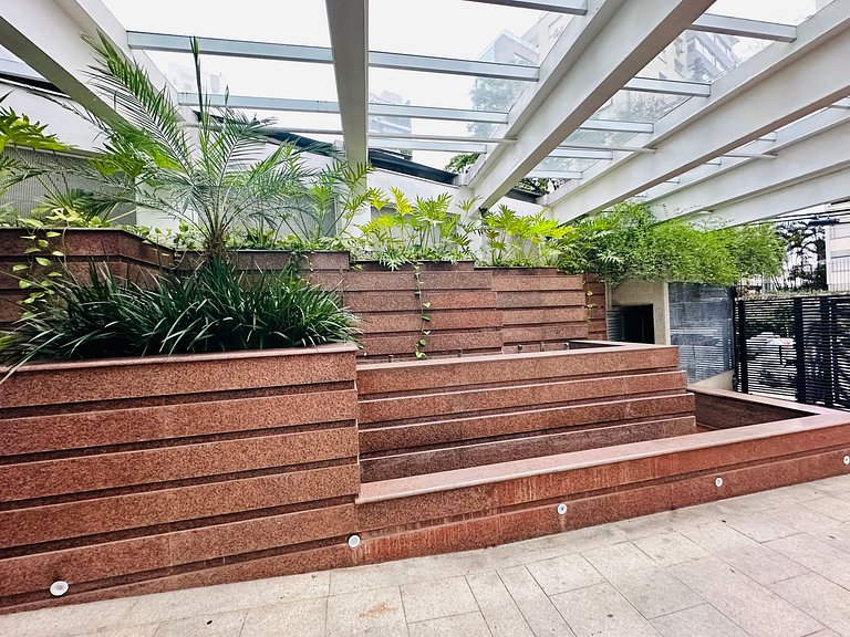 Ap Jardins com garagem piscina sauna academia Jml