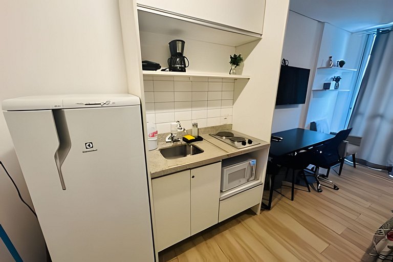 Studio com garagem parque Augusta Sp 609 ua