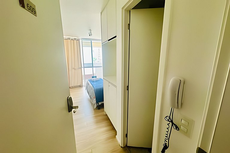 Studio com garagem parque Augusta Sp 609 ua