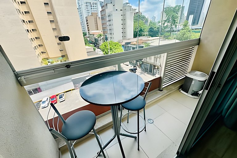 Studio com garagem parque Augusta Sp 609 ua