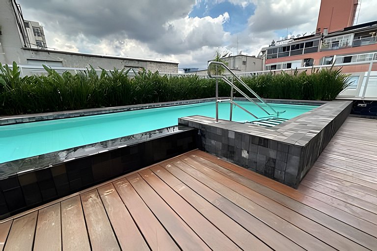 Studio com garagem parque Augusta Sp 609 ua