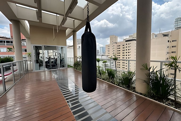 Studio com garagem parque Augusta Sp 609 ua