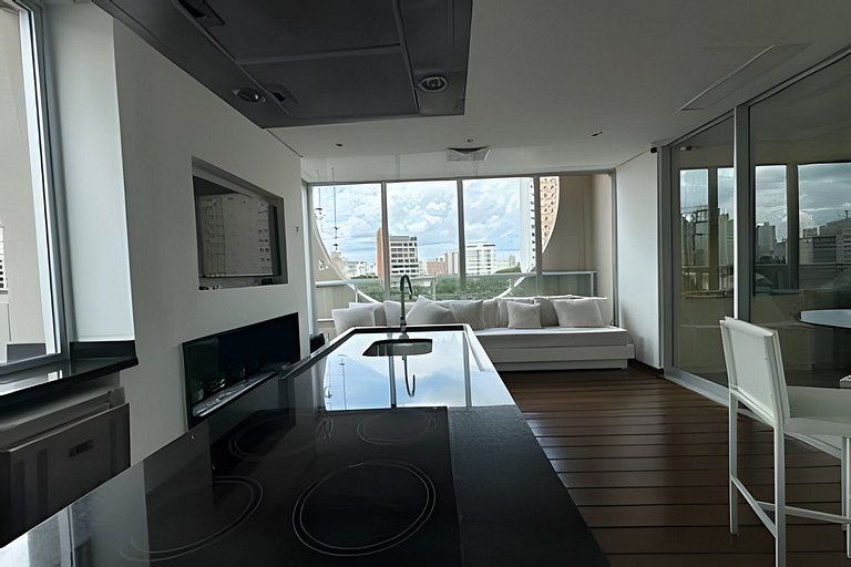 Studio com garagem parque Augusta Sp 609 ua