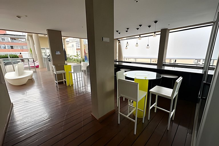 Studio com garagem parque Augusta Sp 609 ua