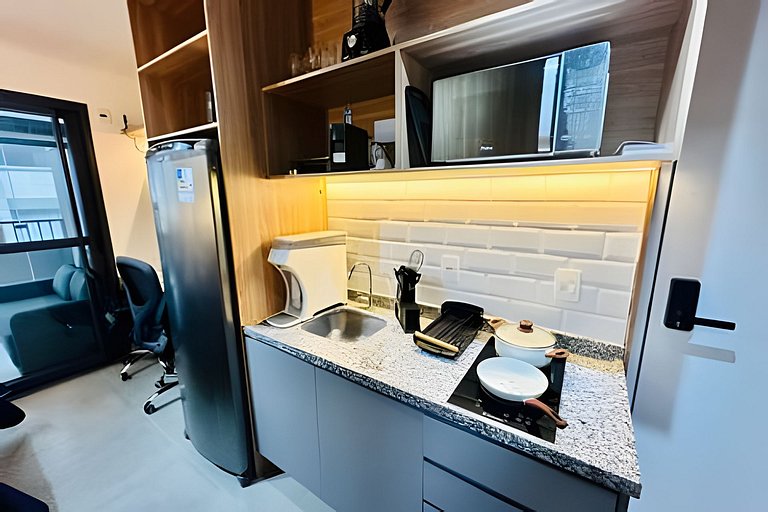 Jardins 1 quadra do Masp Ar + Wi-Fi rápido cd 403