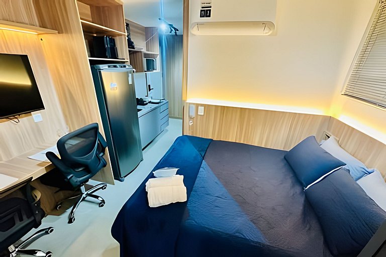 Jardins 1 quadra do Masp Ar + Wi-Fi rápido cd 403