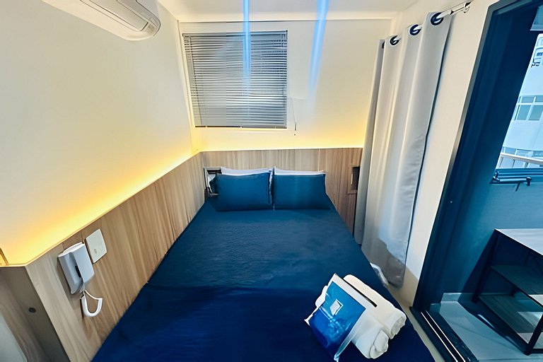 Jardins 1 quadra do Masp Ar + Wi-Fi rápido cd 403