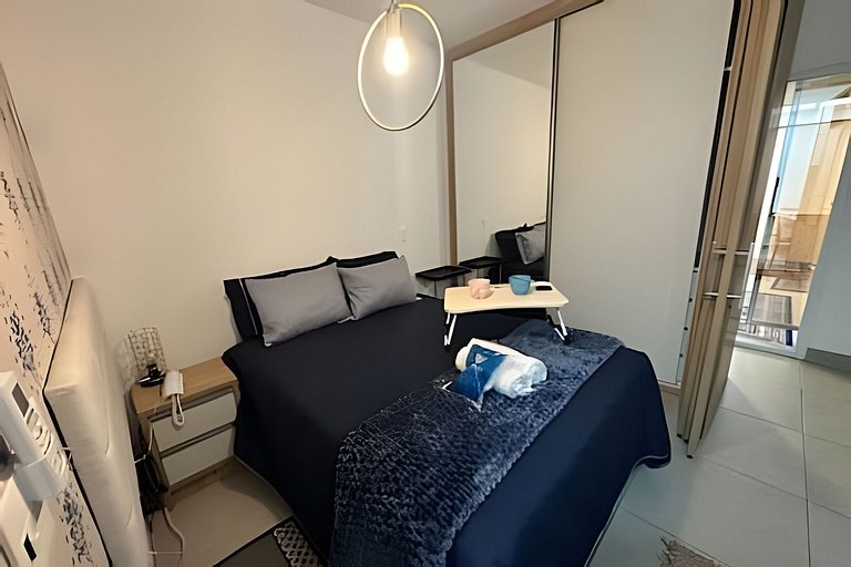 Studio Luxo varanda gourmet Próx. Metrô Moema 204