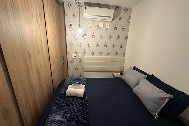 Studio Luxo varanda gourmet Próx. Metrô Moema 204