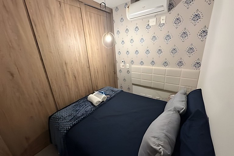 Studio Luxo varanda gourmet Próx. Metrô Moema 204