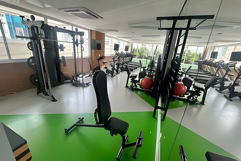 Studio Luxo varanda gourmet Próx. Metrô Moema 204