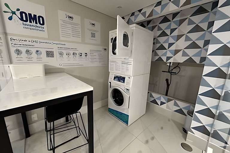 Studio Luxo varanda gourmet Próx. Metrô Moema 204